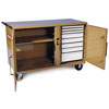 Knaack - Model 59 - STORAGEMASTER Heavy Duty Rolling Workbench - 54-1/4in x 26in x 37-3/8in 59