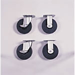 Knaack - Model 607 - 6in Caster set with Brakes  -  Load Rating: 1360 lbs 607