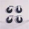 Knaack - Model 607 - 6in Caster set with Brakes  -  Load Rating: 1360 lbs 607