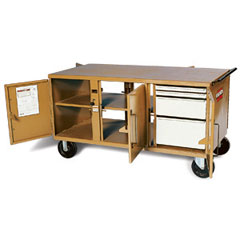 Knaack - Model 62 - WAR WAGON Rolling Workbench - 62in x 32in x 34in 
