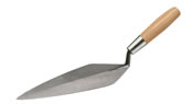 Kraft - BL703  - 10in Narrow London Brick Trowel - Wood Handle BL703