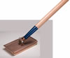 Kraft - CC313-01 - 6in x 4in Bronze Edger w/Out Handle - 1/4in Radius, 3/4in Lip CC313-01