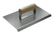 Kraft - CF134 - 10in x 6in 3/4in Radius Stainless Steel Single Lip Chamfer Tool CF134