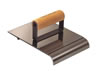 Kraft - CF034 - 6in x 8in Stainless Steel Hand Edger-Groover 3/8 Radius 1/4b CF034