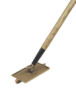 Kraft - CC305-01 - 6in x 4-1/2in 3/4in Deep, - 1/4in Radius, 3/8in Width - Walking Bronze Grooverw/Out Handle CC305-01