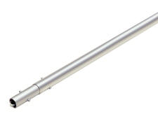 Kraft - CC289S - 6ft Alum Swaged Button Handle 1-3/4 Diameter (Silver Anodized) CC289S