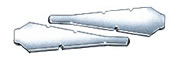 Kraft - BL158  - Bricklayers Line Pins (Pkg Of 4) BL158