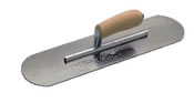 Kraft - CF440  - 20in x 5in Carbon Pool Trowel w/Camel Back Wood Handle CF440