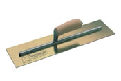 Kraft - CF533  - 16in x 4in Golden Stainless Steel Trowel w/Camel Back Wood Handle CF533