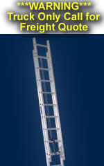 Louisville Ladder - AE2836 - 36ft Aluminum Extension Ladder - 300lb Rated Type 1A AE2836