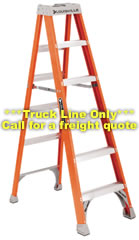 Louisville Ladder - FS1506 - 6ft Fiberglass Step Ladder - 300lb Rated Type 1A FS1506