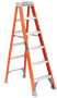 Louisville Ladder - FS1512 - 12ft Fiberglass Step Ladder - 300lb Rated Type 1A FS1512