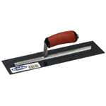 MXS815BD Marshalltown - 18in X 5in Blue Steel Finishing Trowel w/Curved DuraSoft? Handle MXS815BD