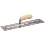 MXS20 Marshalltown - 20in X 4in Finishing Trowel w/Curved Wood Handle Finishing Trowel-Curved Handle MXS20
