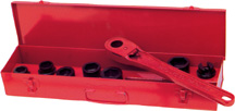 Reed - L514 - THRU-BOLT Utility Sets w/Adjustable Angle Ratchet  and Case - 02286 L514