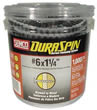 Senco 07Q125P #7 x 1-1/4in. Underlayment Gray Phos Flat/Nibs  Sharp #2 Phillips (1 M per Box) 07Q125P