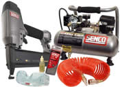 Senco PC0947 - FinishPro18 Brad Nailer / Compressor Kit  - 5/8in. Thru 1-1/2in. PC0947