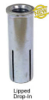 DIAL25SS Simpson Strong-Tie - 1/4in Drop-In Anchor - Lipped - Type 303 Stainless Steel DIAL25SS