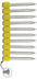 PHSNA72 Simpson Strong-Tie 2-7/8in Powder Actuated Pins - Strip Nails To Fit Hilti - Box of  100 PHSNA72