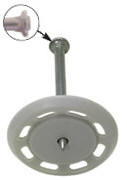 PINWP52 Simpson Strong-Tie 2in Insul Pin With Plastic Washer - 8MM Head - Box of  25 PINWP52