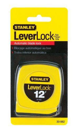 Stanley - 30-513 - 12ft. x 3/4in. Tape Rule LeverLock 30513