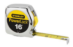 Stanley - 33-116 - 16ft. x 3/4in. PowerLock Tape Rule 3/4in. Blade 33116