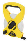 Stanley - 34-790 - 100ft. Open Reel Fiberglass Long Tape Rule (Fractional/Decimal) 34790