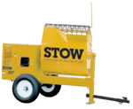 Stow - MS120MH11 - 12cf Mortar Mixer, Steel-Mechanical, 11hp Honda GX340, recoil (specify ball or pintle hitch two bar - sold separate) MS120MH11