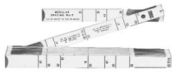 656 Lufkin - Red End  Brick Masons 6 ft. Folding Rule 656