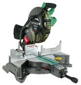 Hitachi C12LCH - 12in. Compound Miter Saw with Laser and Digital LCD Display C12LCH