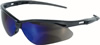 Jackson Safety - 3011374 Safety Glasses Nemesis Black / Blue Shield 3011374
