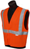 Jackson Safety - 3009871 Safety Vest Class I Orange With Silver Reflective - L 3009871