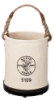 Klein - Bucket, #6 Canvas, Wide, Straight-Wall, Pocket, Snap 5109PS