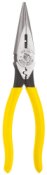 D2038NCR Klein - Long-Nose Pliers, HD Side Cutters/Skinning Hole/Crimp Die D2038NCR