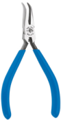 D32041/2C Klein - Long-Nose Pliers, Midget, Curved Needle-Nose, 4-5/8in D320412C