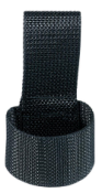 Klein - Flashlight Holder, Black Nylon Web, Tunnel Loop 5713