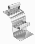 CF513 Kraft Tools - 4in Top - 6in Face - 3in Bottom - 2in Radius Curb - 90 degree Gutter - SS Gutter Tool CF513