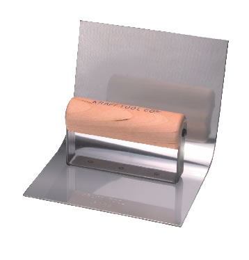 CF194 Kraft Tools - 6in x 4-1/2in -3in Radius SS Gutter Tool CF194