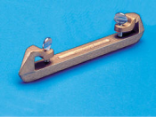 CC940 Kraft Tools - 3/4in Bull Float Bronze Grover Attachment (for 8in wide Bull Floats) CC940