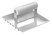 CF131 Kraft Tools - 6in x 6in - 1/4in Deep SS Driveway Safety Groover CF131