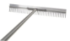 CC960 Kraft Tools - 36in Aluminum Asphalt &amp; Landscape Rake w/7ft Magnesium Handle CC960
