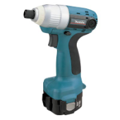 6980FDWDE Makita 12V Cordless Impact Driver Kit, 2 ea. (2.6Ah Ni-MH) bat., var. spd., reversible, L.E.D. light, case 6980FDWDE