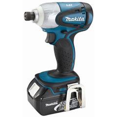 BTD141 Makita 18V Cordless LXT Lithium-Ion Driver Kit, 2ea. (3.0Ah Lithium-Ion) bat., var. spd, rev., case BTD141