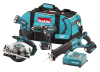 LXT401 Makita 4Pc. 18V LXT Combo Kit, BHP451, BJR181, BSS610, BML185, 2ea. (3.0Ah Li-ion) bat., bag - With Free RADIO - While Supplies Last LXT401