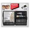 Makita - T00153 17 Pc. Impact Drill-Driver Bit Set T00153