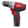 Milwaukee - 2410-22 M12 3/8in Driver Drill Kit 2410-22