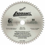 48-40-4005  Milwaukee Electric Tools - Circular Saw Blade 6-1/2 in. 60 Carbide Teeth 48-40-4005