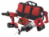 0922-23 Milwaukee Electric Tools 18V 1/2 In. Hammer-Drill, Sawzall Reciprocating Saw &amp; Work Light Combo Kit 0922-23
