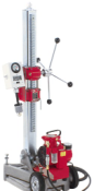 4136  Milwaukee Electric Tools Diamond Coring Rig with Large Base Stand, Vac-U-Rig Kit and Meter Box 4136