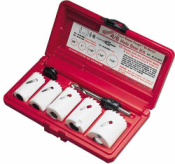 49-22-4071  Milwaukee Electric Tools 7 Piece 4/6 Tooth Hole Saw Kit 49-22-4071